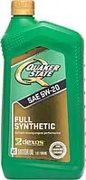 Моторное масло синтетическое для бензиновых двигателей Quaker State Ultimate Durability 5W-20, 0.946 л.