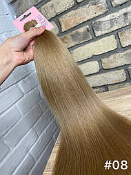 Зріз слов'янського волосся 60 см. Колір #08