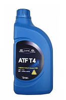 Масло трансмиссионное полусинтетическое Mobis ATF T4 1 л, автомобильное масло