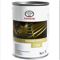 Полусинтетическое трансмиссионное масло oyota Transfer Gear Oil LF 75W 1 л для автомобилей
