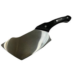 Ніж-сокира кухонний Goldsun 652Е 28см Silver-Black (3_02022)