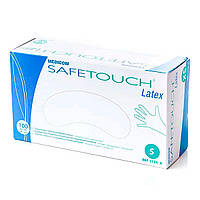 Рукавички латексні Medicom Safe Touch Latex S, 100 шт