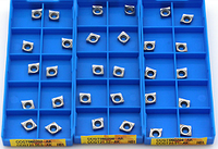 Токарные пластины для алюминия и цветным металлам Korloy (Корея) CCGT060204-AK, 6.35x6.35x6.35x6.35 мм, 10 ШТ