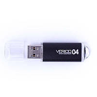 Флеш память Verico Wanderer 1UDOV-M4BK43-NN Black 04 GB USB 2.0