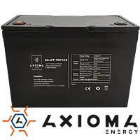 Акумулятор Axioma AX-LFP-100/12.8 LiFePo4 12.8V 100Ah 12.8В 100Аг АКБ