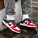 Чоловічі Кросівки Nike SB Dunk Black Red 41-42-43, фото 6