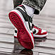 Чоловічі Кросівки Nike SB Dunk Black Red 41-42-43, фото 8