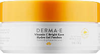 Гидрогелевые патчи с витамином С Vitamin C Bright Eye Gel Pads by Derma E Natural Skincare (917806)