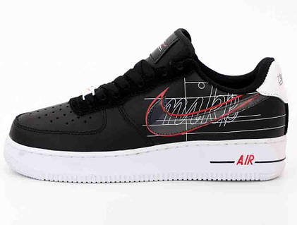 Nike Air Force 1 Low Script Swoosh Black ID 1876763584 1850 Prom.ua
