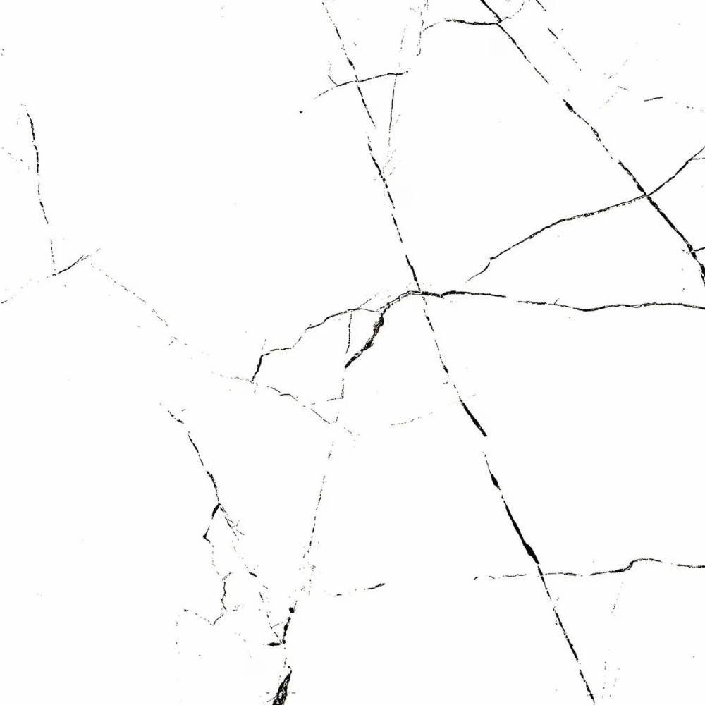 Плитка керамогранітна ALASKA WHITE 60X60 RECT. (1,44) HIGH GLOSSY