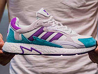 Мужские Кроссовки Adidas Tresc Run White Purple Aqua