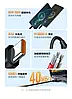 Кабель зарядный UGREEN 100W 6A USB C Cable 6A Fast Charging 0.5 м Black (US303), фото 4