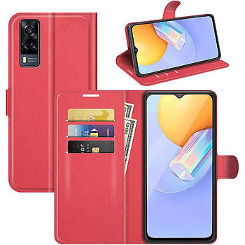 Чохол-книжка Litchie Wallet для Vivo Y31 / Y51 (2020) Red