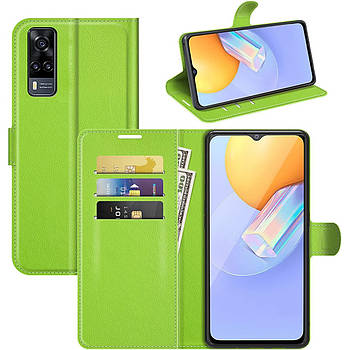 Чохол-книжка Litchie Wallet для Vivo Y31 / Y51 (2020) Light Green