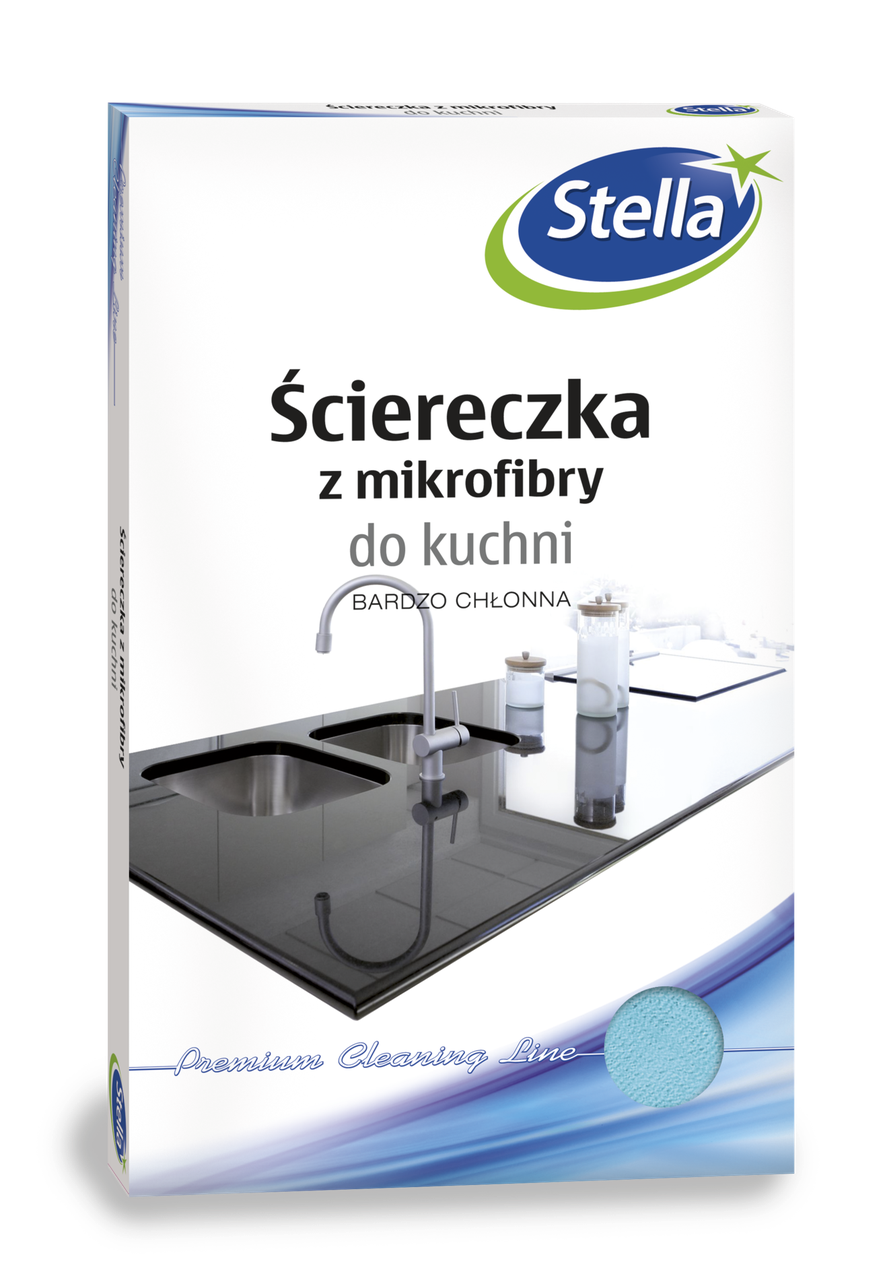 Серветка Стелла з мікрофібри для кухні 1 шт