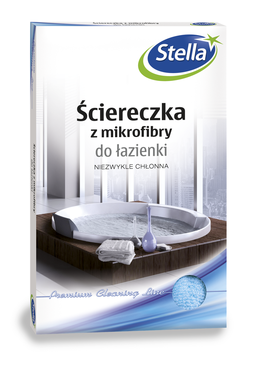 Серветка Стелла з мікрофібри для ванної кімнати 1 шт