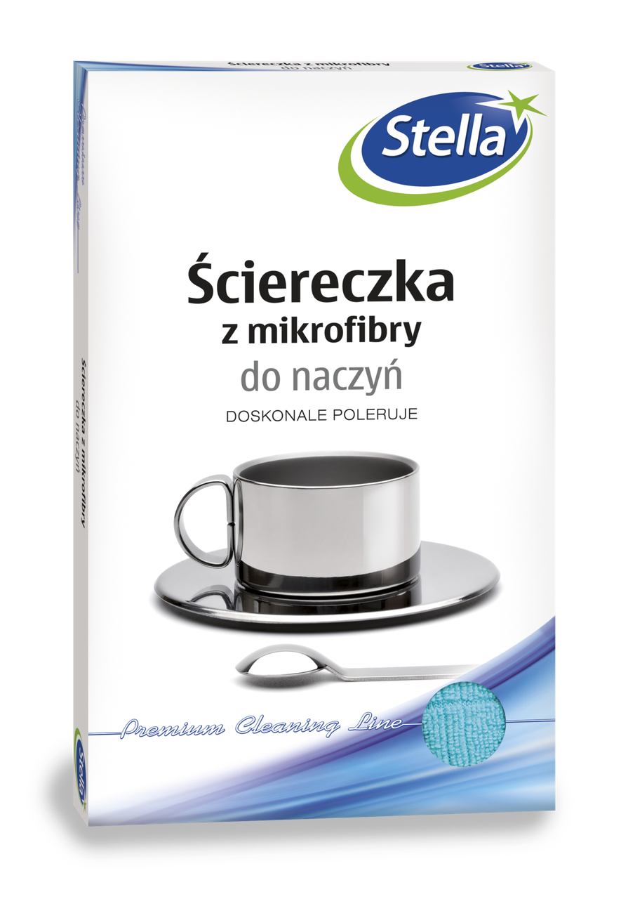 Серветка Стелла з мікрофібри для посуду 1 шт