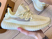 Мужские Кроссовки Adidas Yeezy Boost 350 V2 Light Yellow Lemon