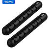 Оригінальний Органайзер Тримач Topk 7 Clips для кабелів та конекторів Чорний, black, фото 3