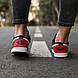 Чоловічі Кросівки Nike SB Dunk Black Red 42-44, фото 5
