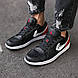 Чоловічі Кросівки Nike SB Dunk Black Red 42-44, фото 8