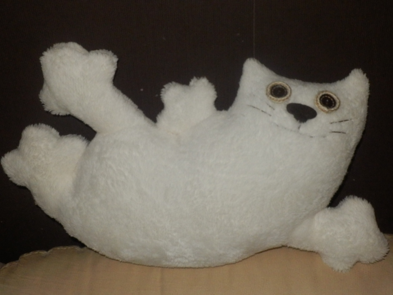 Авторська інтер'єрна подушка "Кіт-Муркот", фото 1