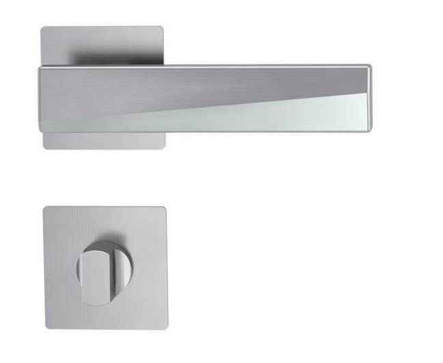 Ручка GriffWerk Jette Vision RG + накладка WC неірж.сталь матова/полірована (Німеччина)