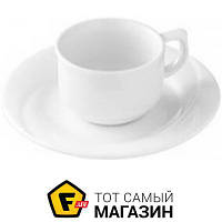 Чашка Alt Porcelain для кофе 80 фарфор цвет белый