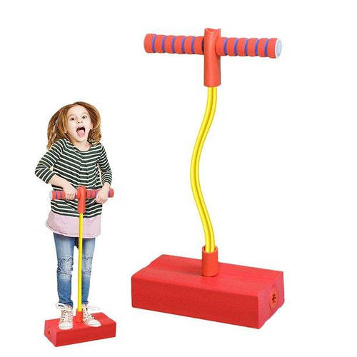 Детский тренажер джампер для прыжков Pogo Stick Frog Jump для прыжков ...
