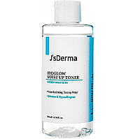 Увлажняющий тонер с гиалуроновым комплексом и березовым соком JsDerma Hydglow Moist Up Toner