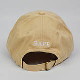 Кепка bape black ape head one point panel cap бейсболка 001cpi301009m бейп, фото 5