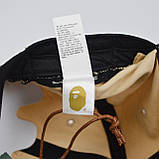Кепка bape black ape head one point panel cap бейсболка 001cpi301009m бейп, фото 9