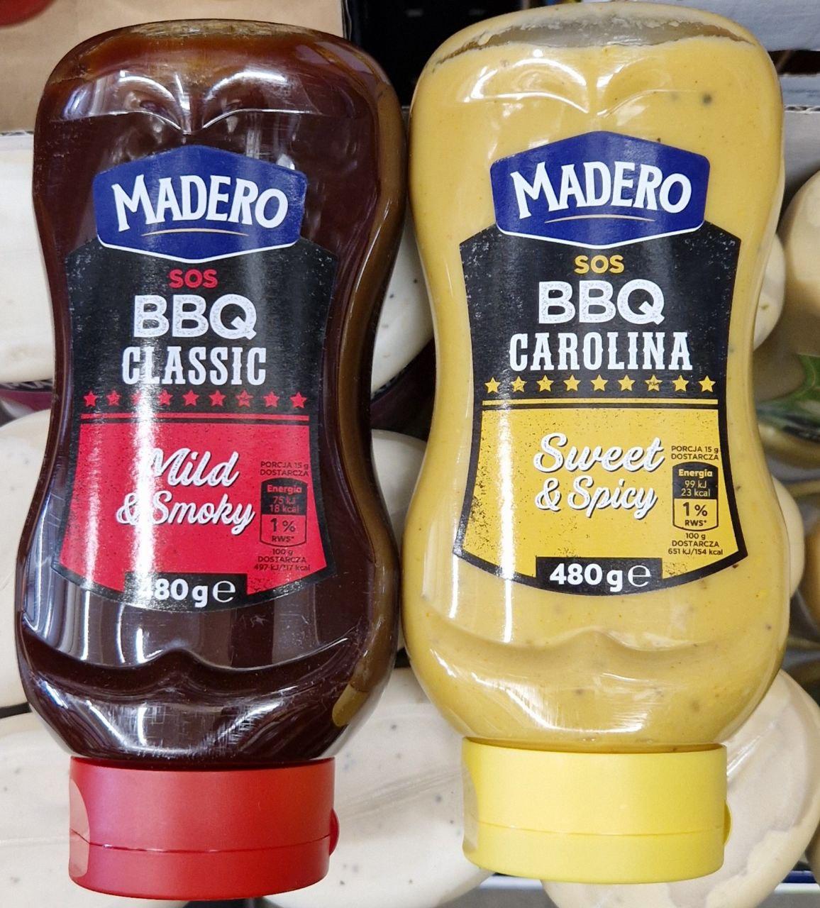 Соус Madero BBQ Classic/Carolina 480 г.