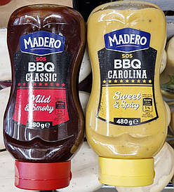 Соус Madero BBQ  Classic/Carolina 480 г.
