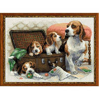 Набор для вышивания Riolis "Собачье семейство"