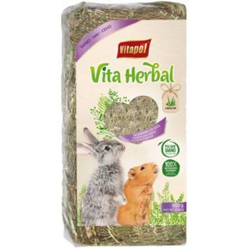 Сіно Vitapol Vita Herbal для гризунів, 800 г, фото 1