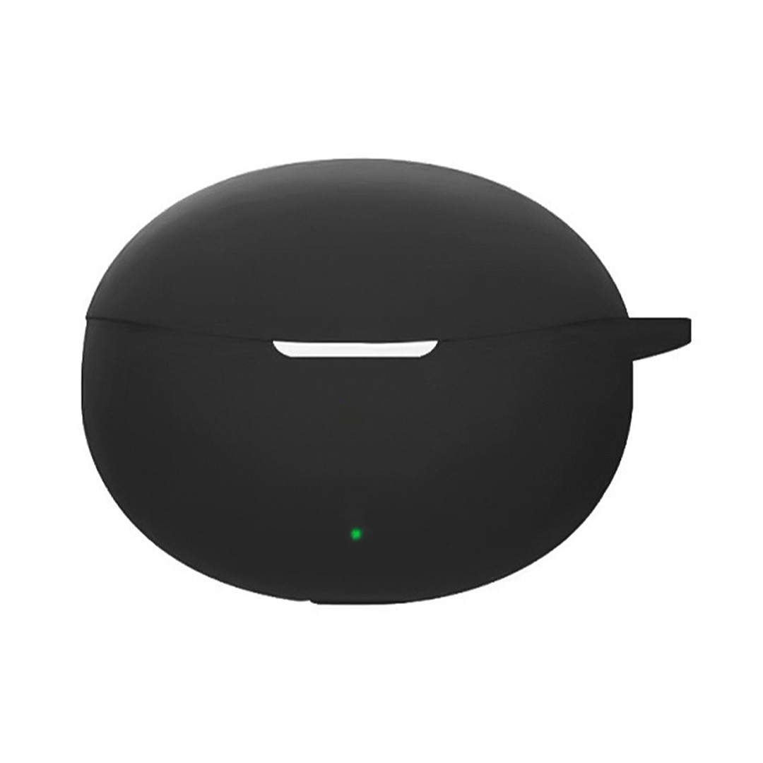 Силіконовий чохол для Oppo Enco Air 3 Pro (ETE51) | чохол + карабін | чорний