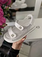 Босоножки женские Chanel Sandals White 38