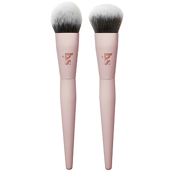 Пензлі для тону та бронзера Lys Beauty Complexion Brush Duo 2 шт.