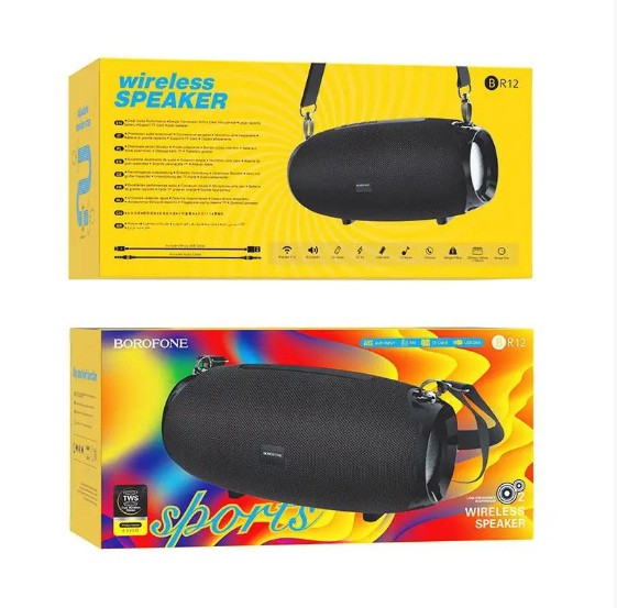 Портативная Вluetooth беспроводная колонка Borofone BR12 mini speaker (Черный) - фото 3 - id-p1876840487