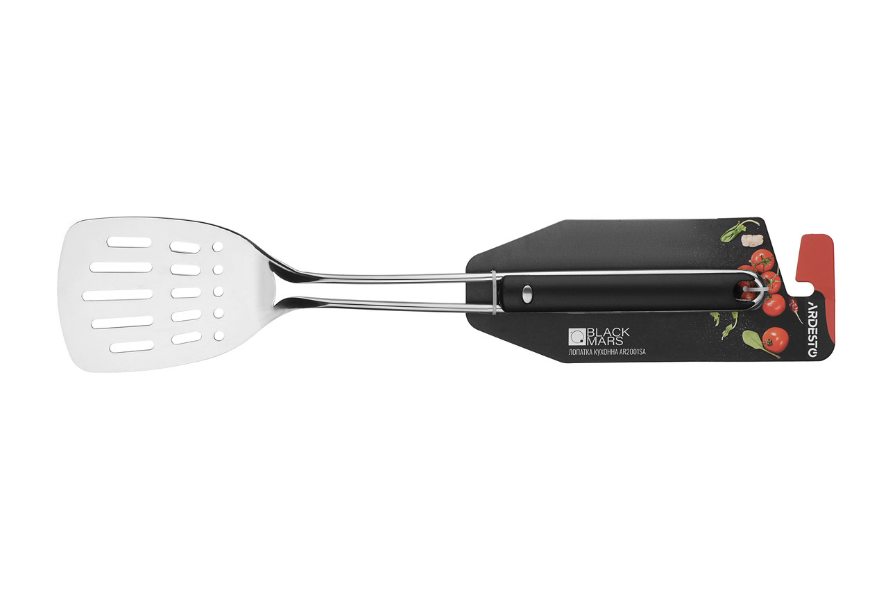 Кухонна металева лопатка 35,5 см Ardesto Black Mars