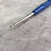 Крючок для вязания Sindtex синий #2,5 с пластиковой ручкой