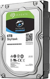 Жорсткий диск Seagate SkyHawk HDD 6TB 5400rpm 256MB ST6000VX001