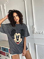 Жіноча футболка-туніка з Міккі Маусом, фото 2