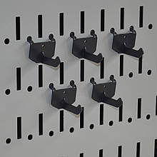 Гачок для перфорованої панелі довжина 30 мм, крок 25 мм