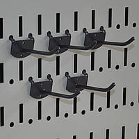 Крючок для перфорированной панели длина 75 мм, шаг 25 мм