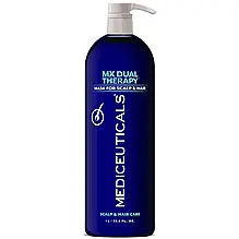 Антивікова маска для волосся і шкіри голови, що відновлює Mediceuticals MX Dual Therapy Mask 1000ml