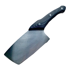 Ніж-сокира кухонний Goldsun ВМ-758 26см Silver-Black (3_02017)