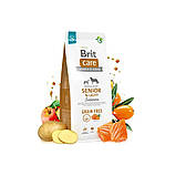 Brit Care Grain Free Senior&Light Salmon для собак з лососем 12 кг, фото 3