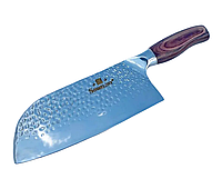 Нож-топорик кухонный Sonmelony WB-657 30.5см Silver-Brown (3_02008)